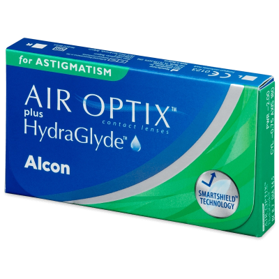 Alcon Контактні лінзи Air Optix plus HydraGlyde for Astigmatism