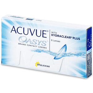 Контактні лінзи Acuvue Oasys with Hydraclear Plus