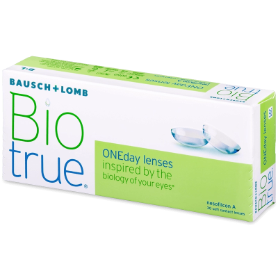 Bausch & lomb Контактні лінзи Biotrue ONEday