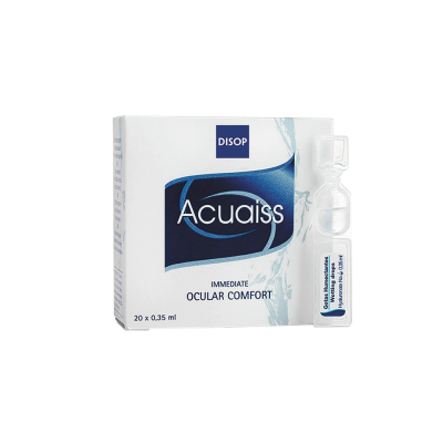 Зволожуючі краплі Disop Acuaiss Drops Monodoses 20x0.35 мл DISOP Зволожуючі краплі Disop Acuaiss Drops Monodoses 20x0.35 мл