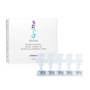 Зволожуючий гель Schalcon Ocuyal Gel 20*0,33 мл монодози Зволожуючий гель Schalcon Ocuyal Gel 20*0,33 мл монодози