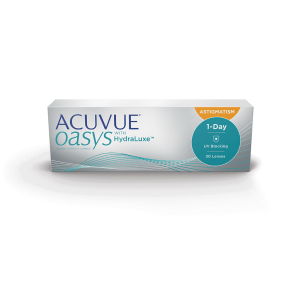  Контактні лінзи Acuvue Oasys 1-Day for Astigmatism (30 шт)