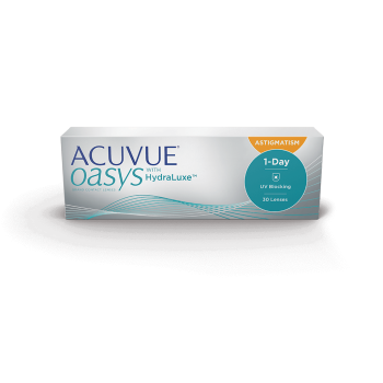 Контактні лінзи Acuvue Oasys 1-Day for Astigmatism (30 шт)